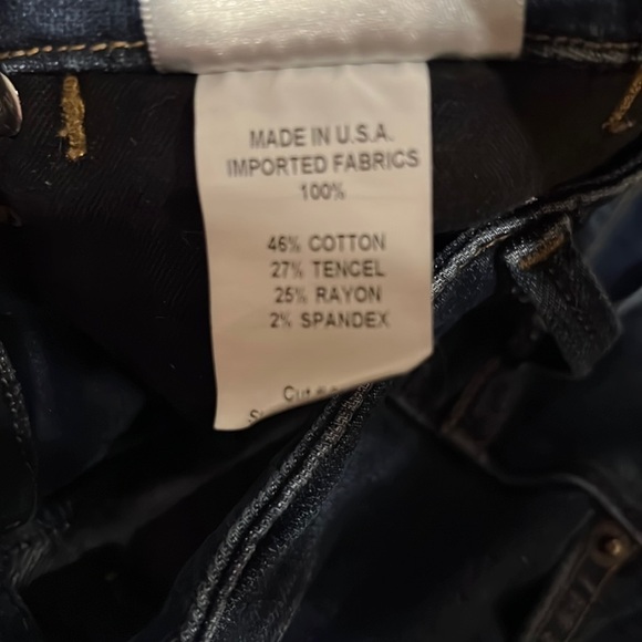 Agolde jeans in size 27, beautiful in Chloe style very soft with tencel blend - Picture 5 of 10